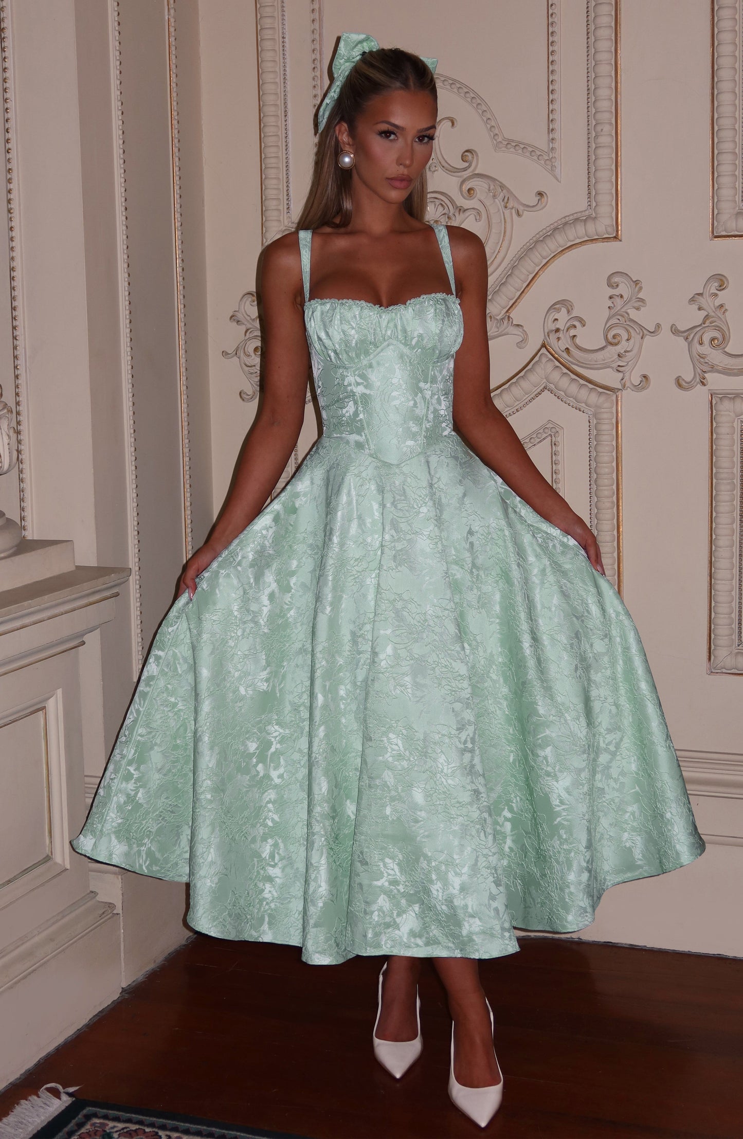 Sophia Mint Midi Sundress - Perfect Summer Style