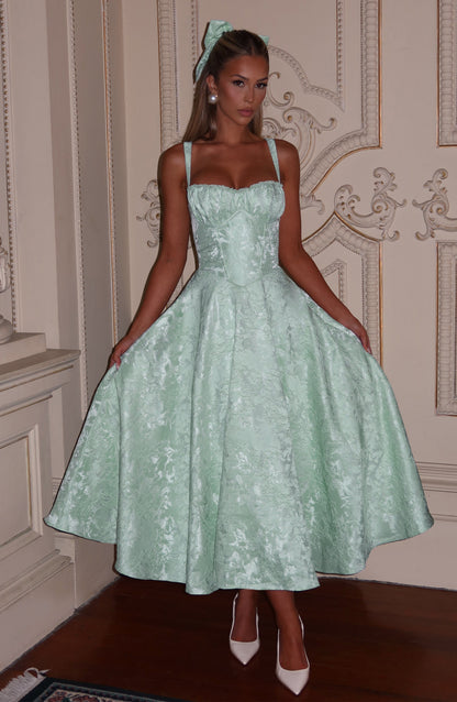 Sophia Mint Midi Sundress - Perfect Summer Style