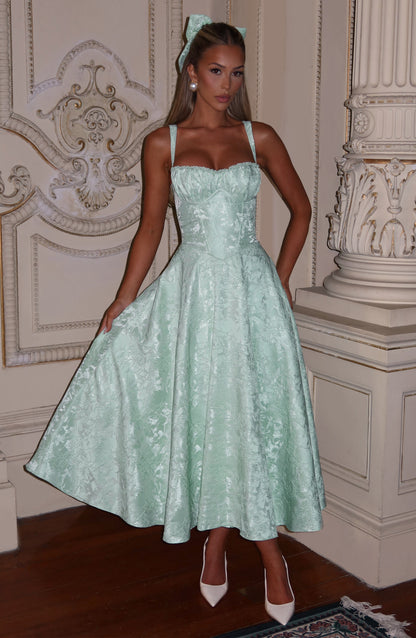 Sophia Mint Midi Sundress - Perfect Summer Style