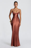 Chloe Rust Maxi Summer Dress