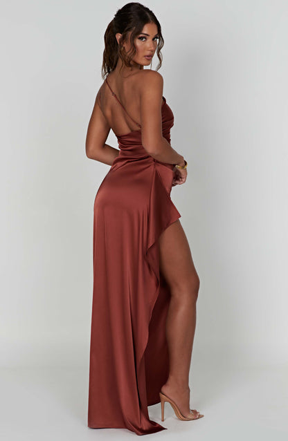 Rust Colored Ariel Maxi Dress in XS - image 8