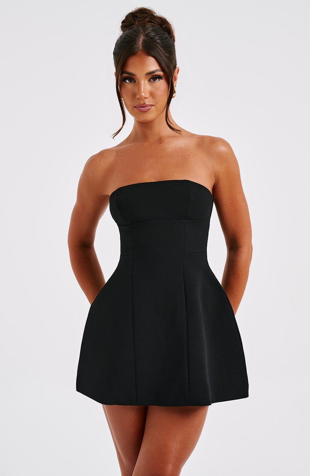 Asha Black Mini Dress in XS - image 7