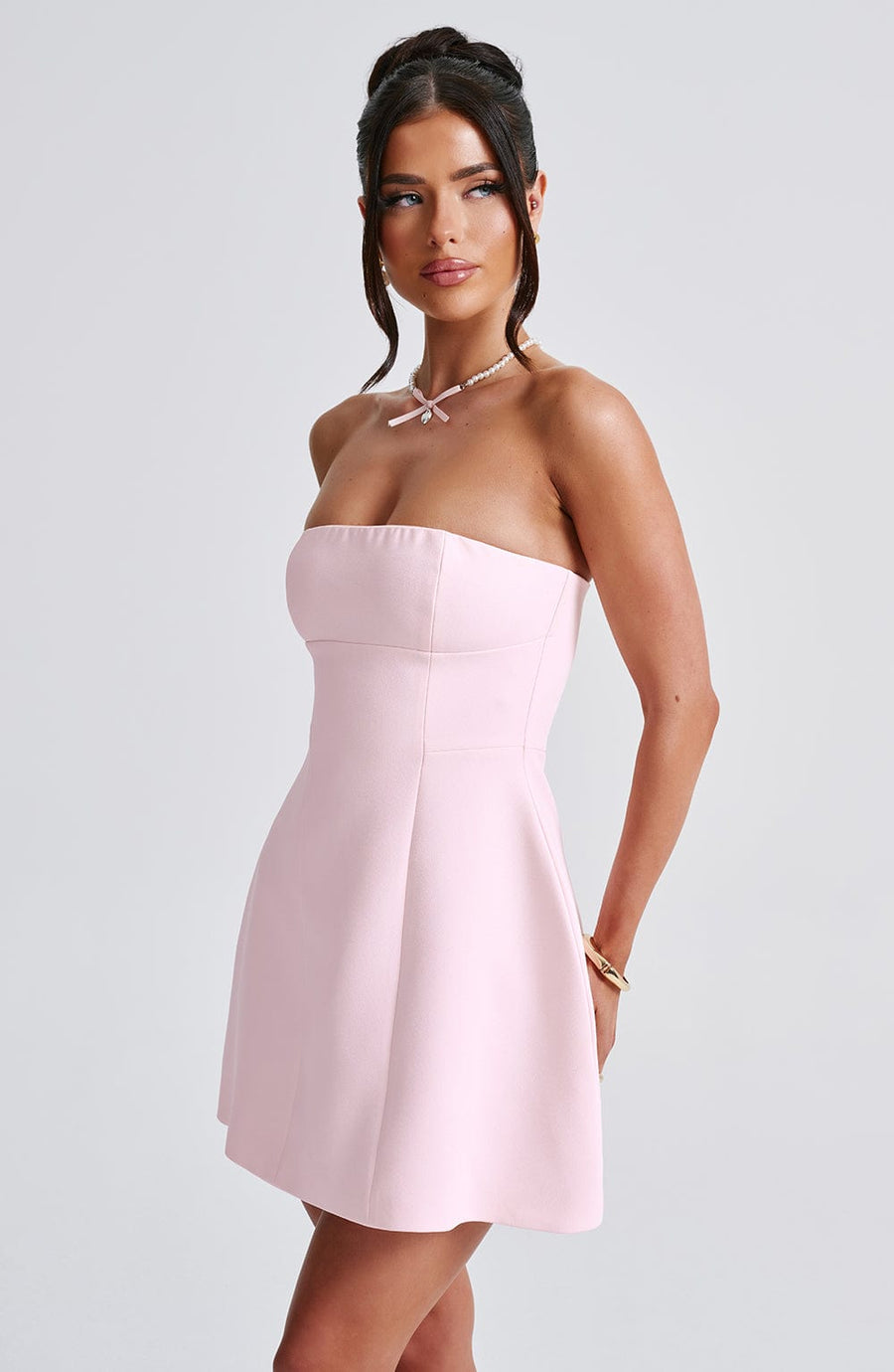 Chloe Blush Mini Sundress - Cute Summer Fashion