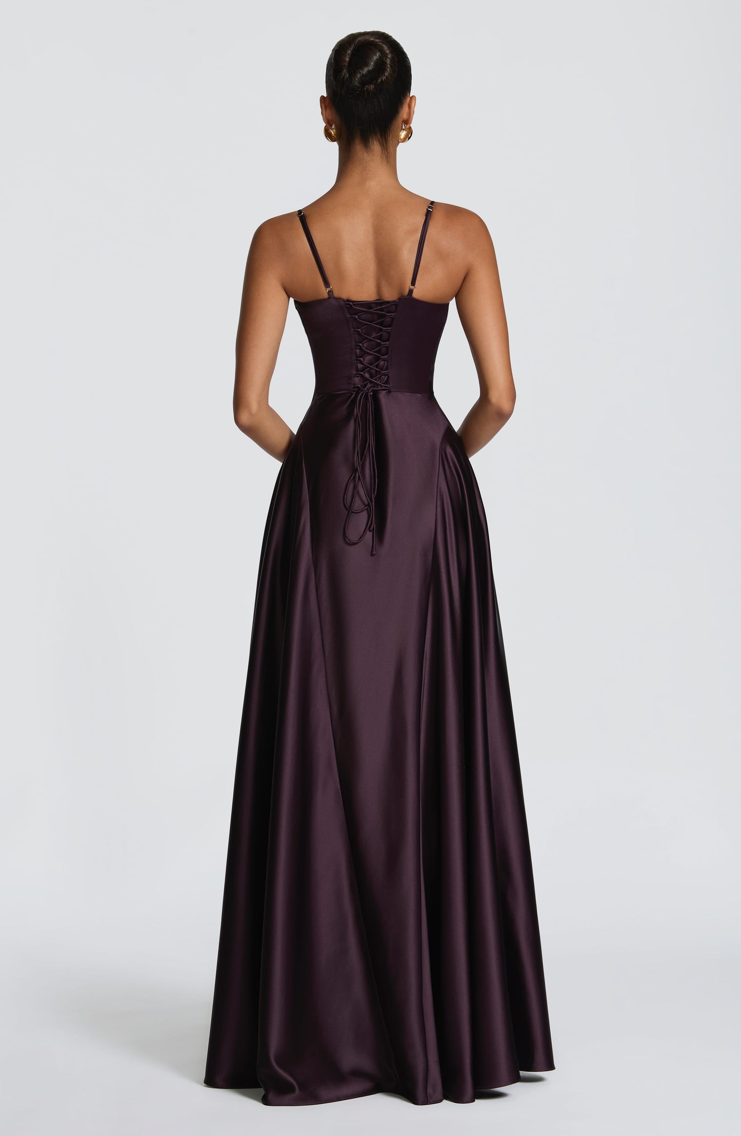 Sophia Plum Maxi Summer Dress