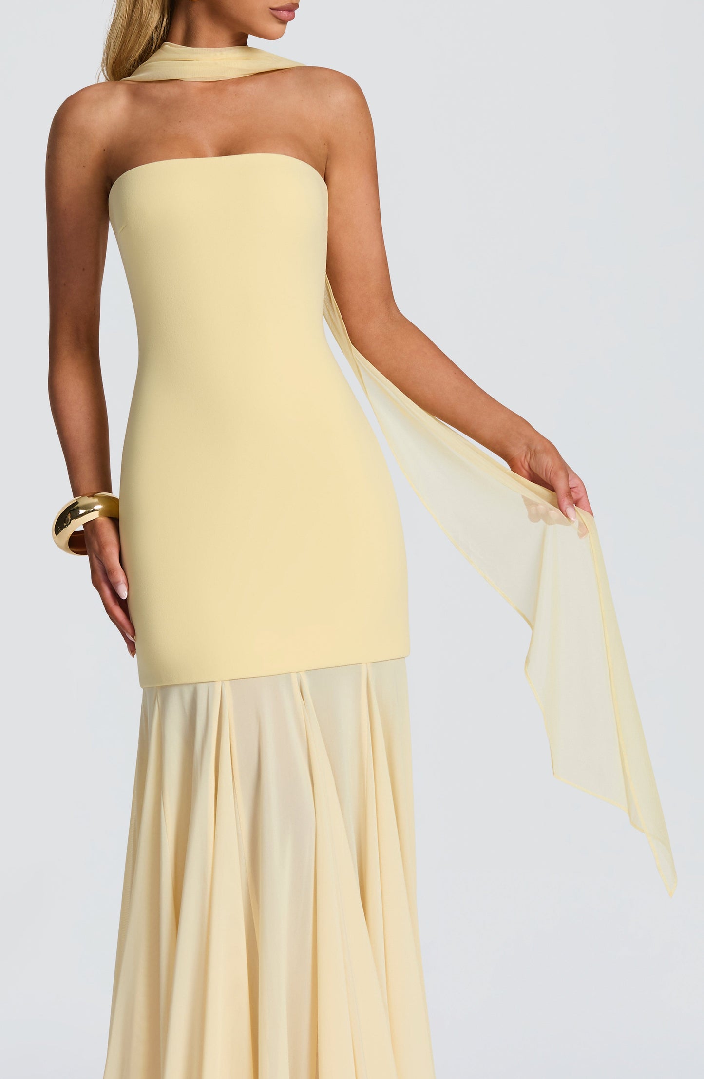 Sophia Lemon Summer Scarf