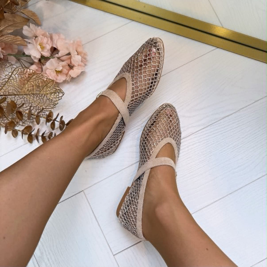 Sophia Casual Buckle Ballerina Flats for Spring & Summer