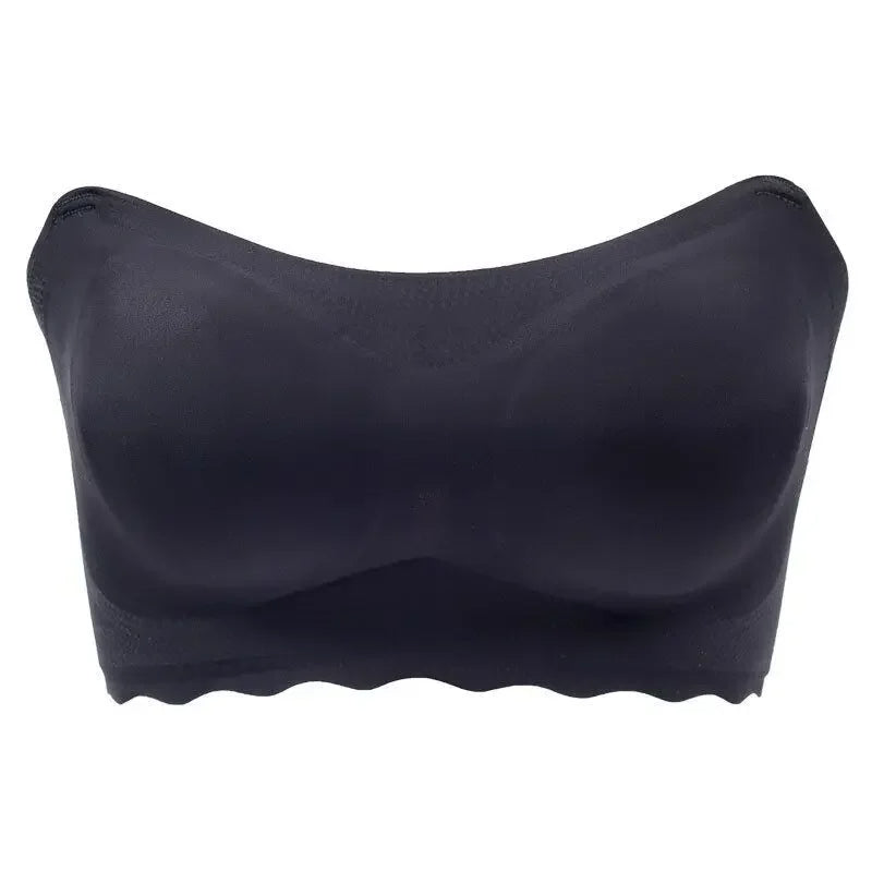 Convertible Strapless Silicone-Grip Wireless Bra