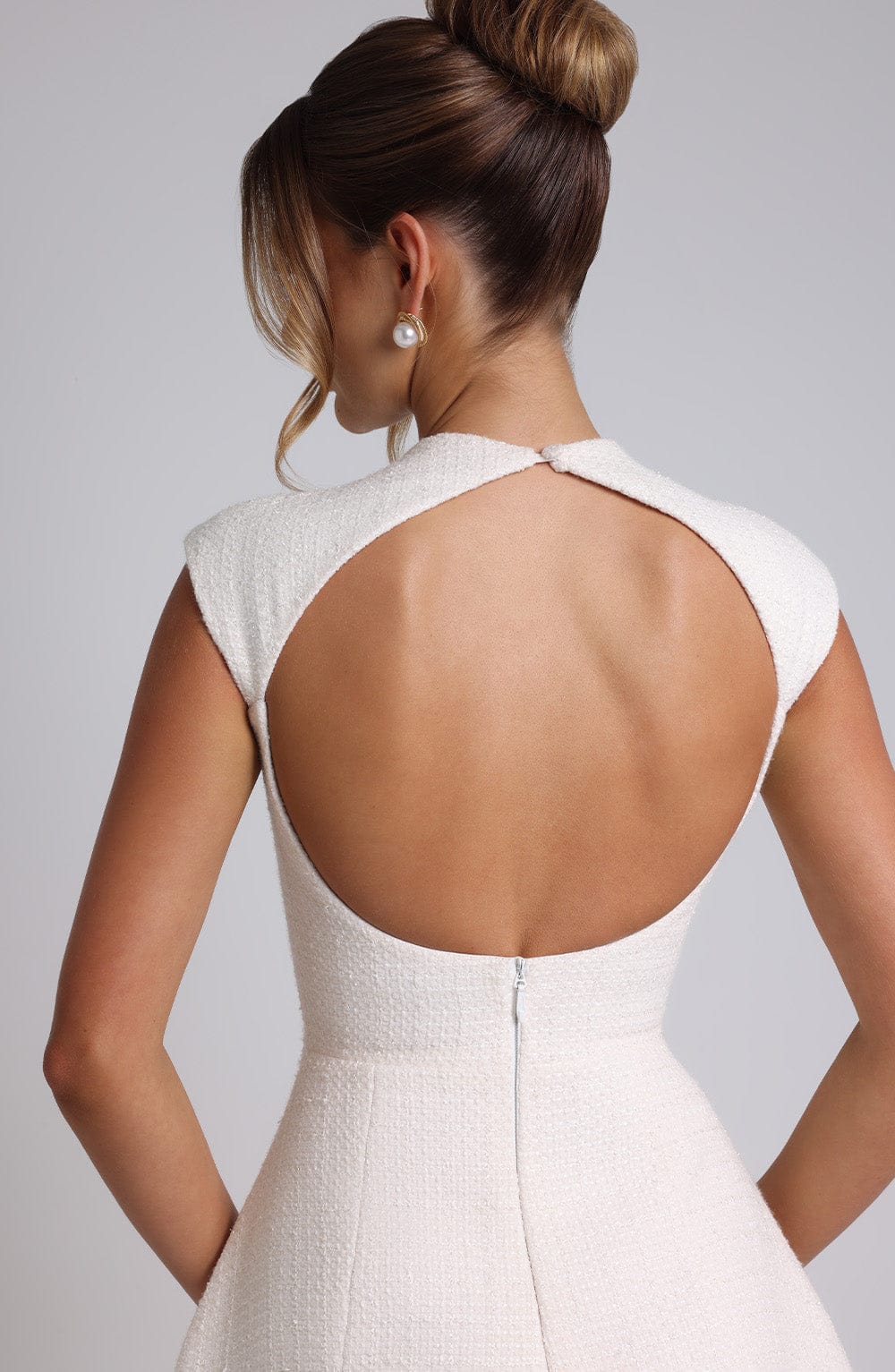Sophia Ivory Mini Sundress - Cute Summer Fashion