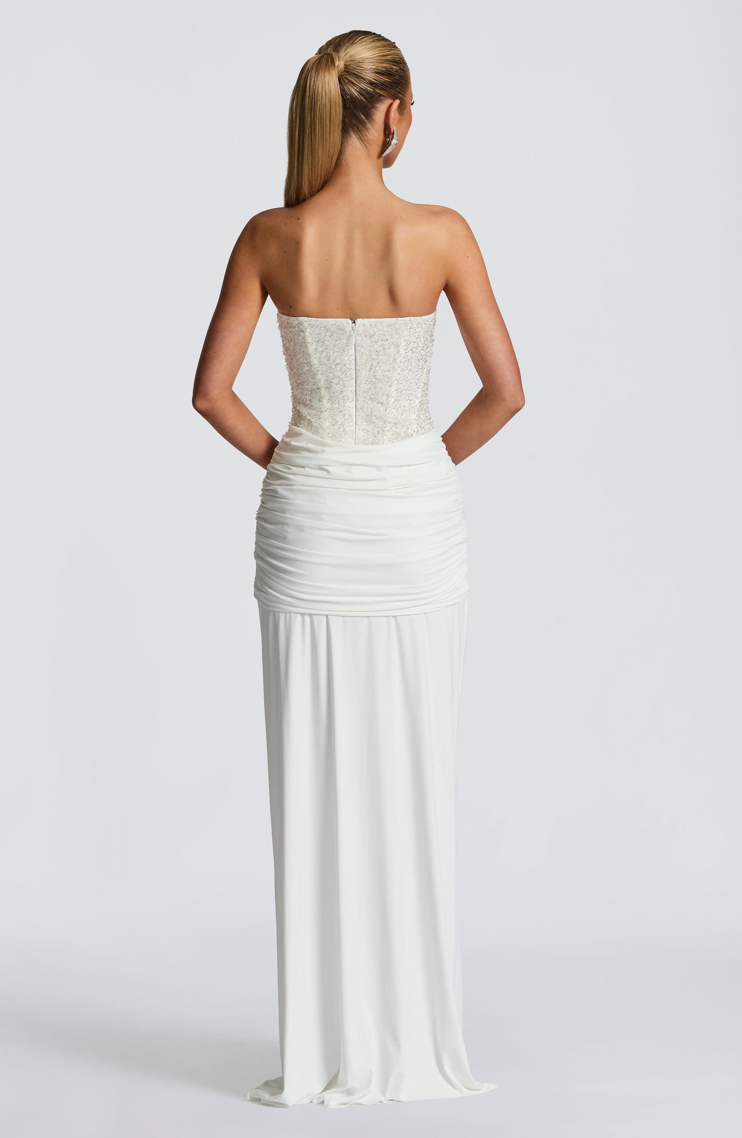 Sophia Ivory Maxi Summer Dress