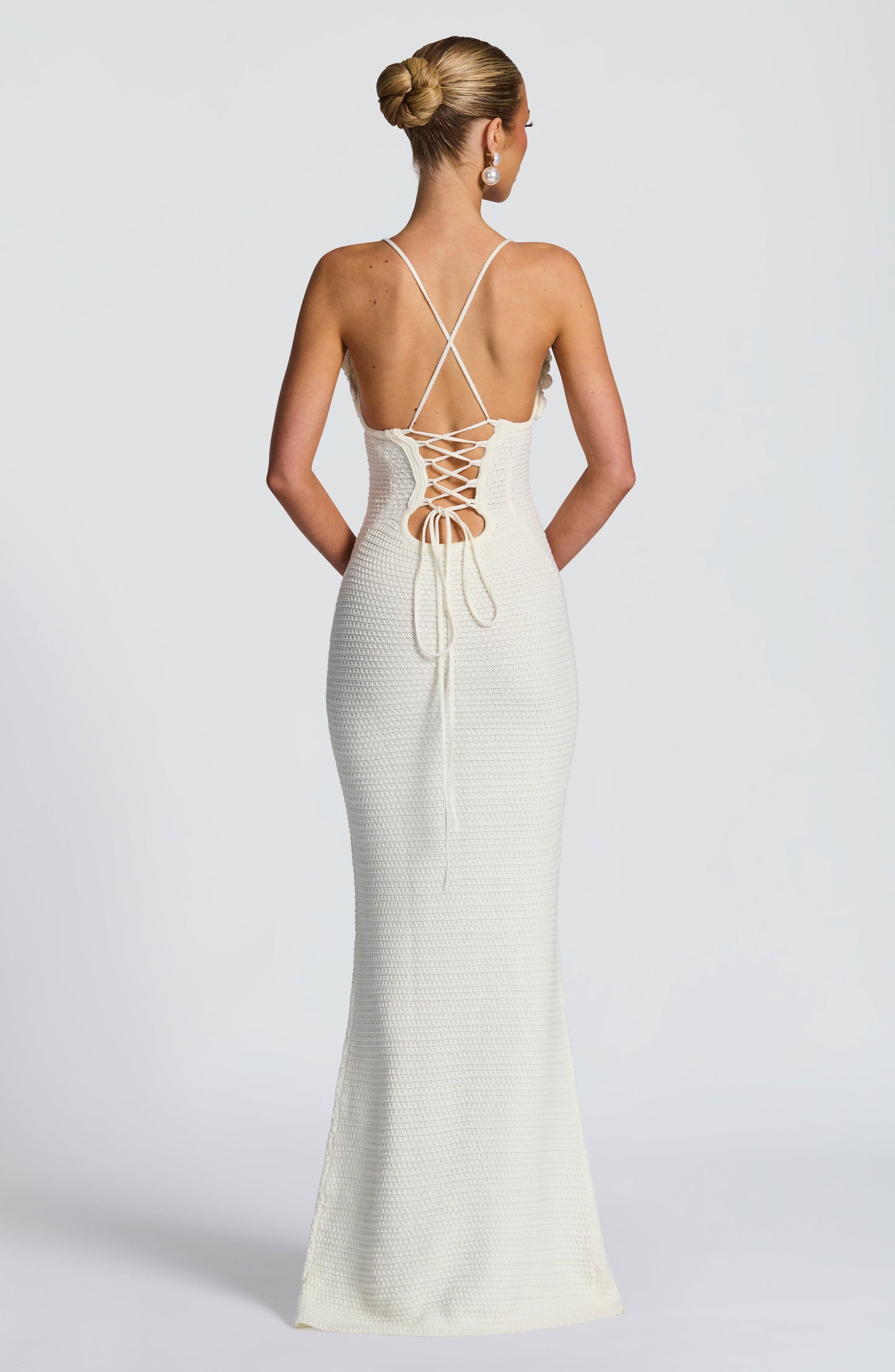 Sophia Ivory Maxi Summer Dress