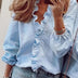 Joy | Stylish and Sophisticated Blouse for Any Occasion - Blue