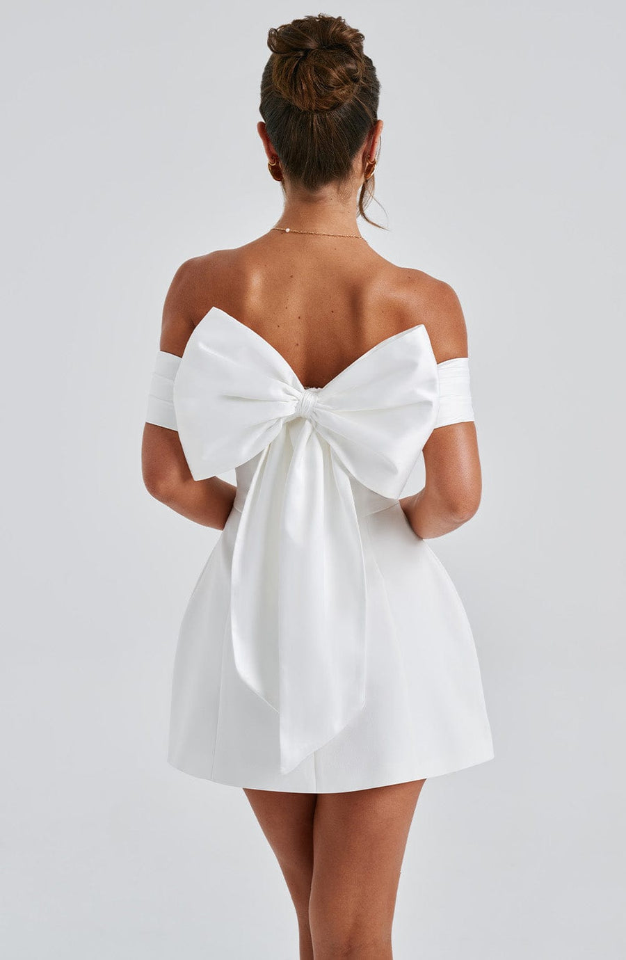 Chloe Ivory Mini Sundress - Cute Summer Dress