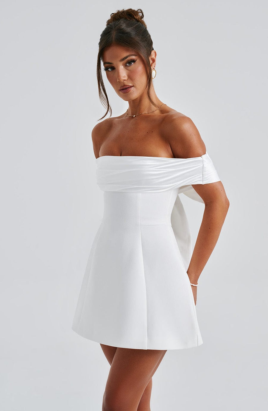 Chloe Ivory Mini Sundress - Cute Summer Dress