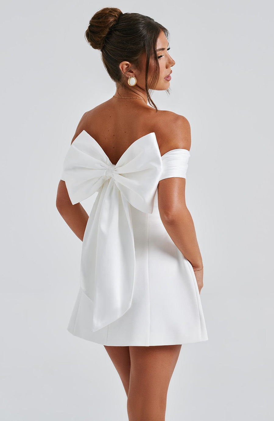 Chloe Ivory Mini Sundress - Cute Summer Dress