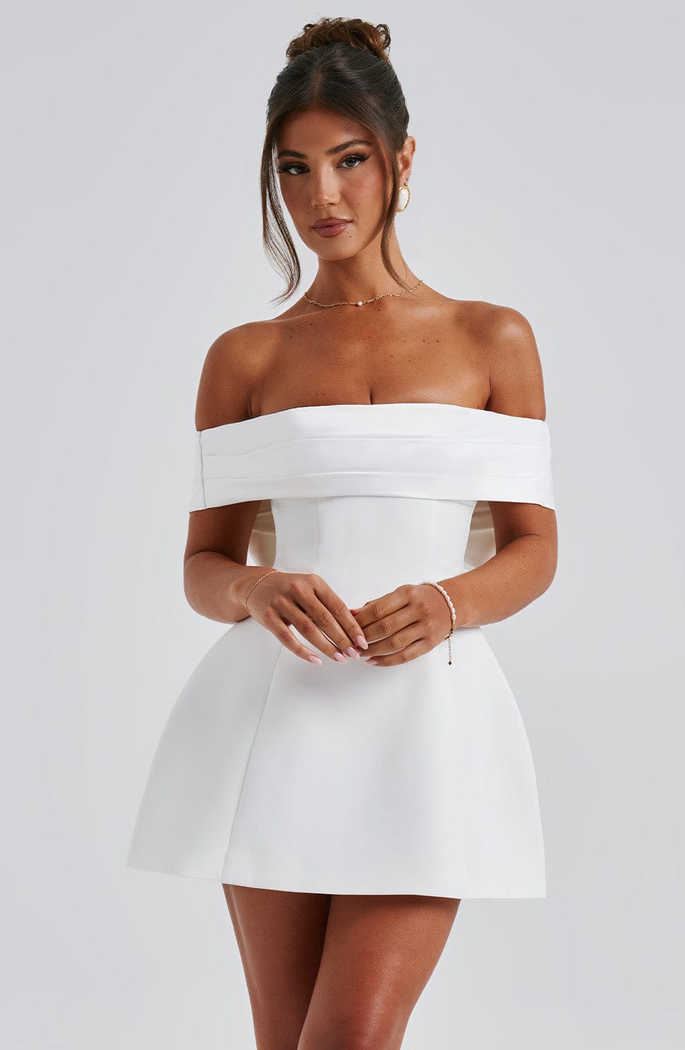 Chloe Ivory Mini Sundress - Cute Summer Dress