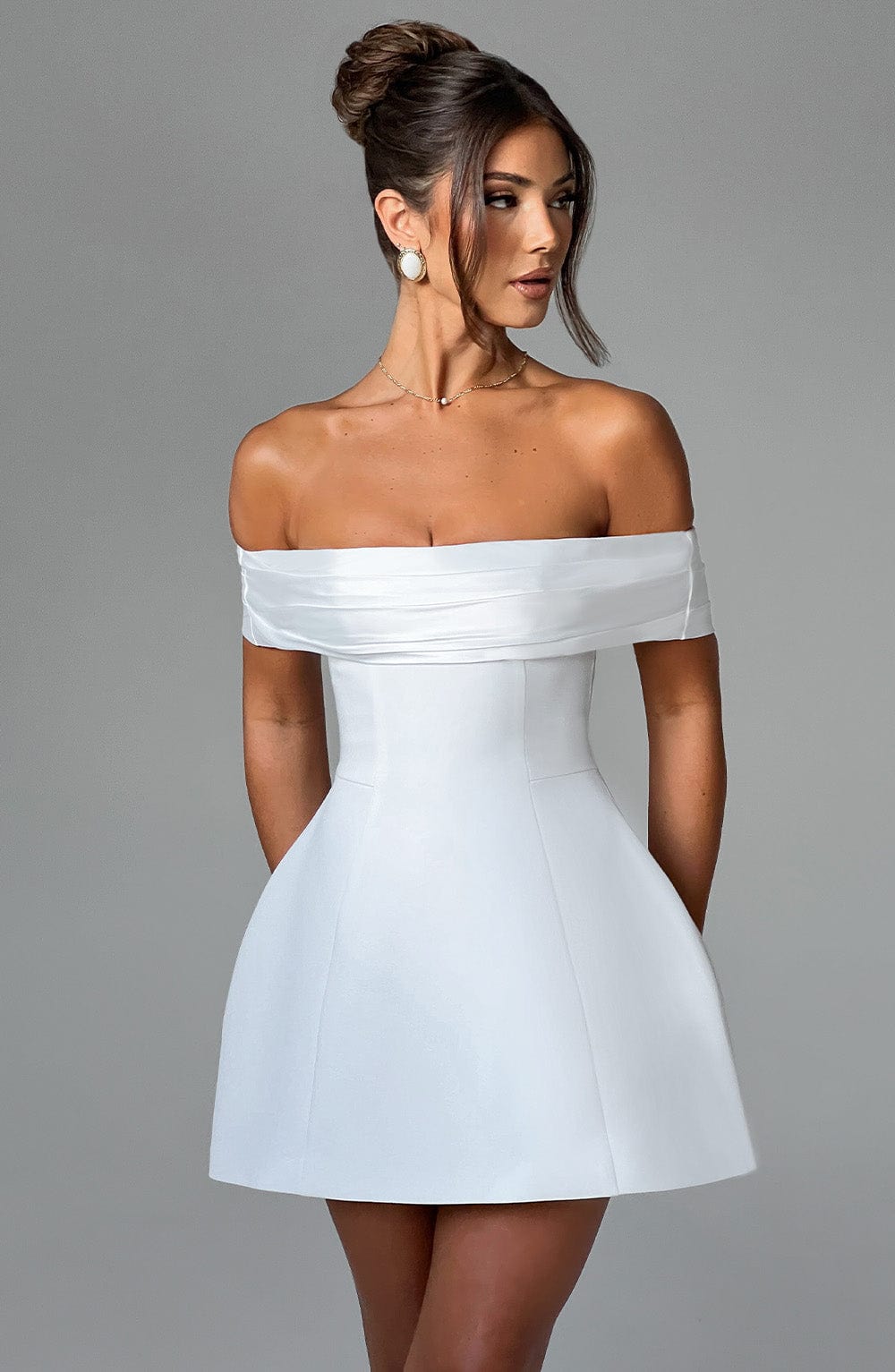 Chloe Ivory Mini Sundress - Cute Summer Dress