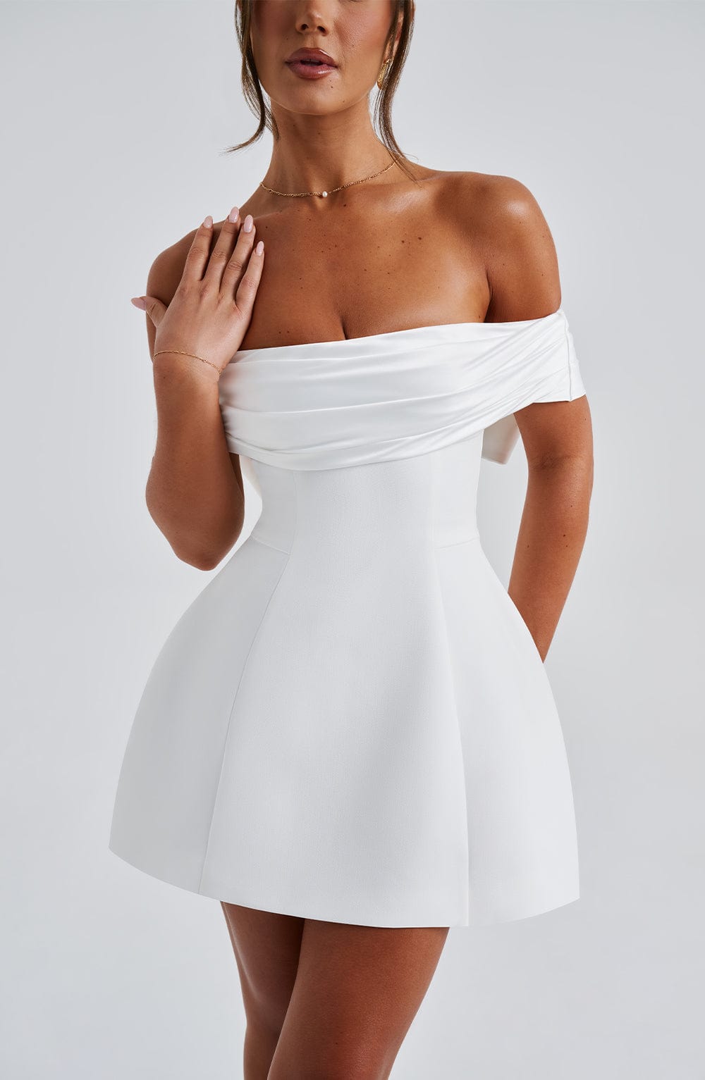 Chloe Ivory Mini Sundress - Cute Summer Dress