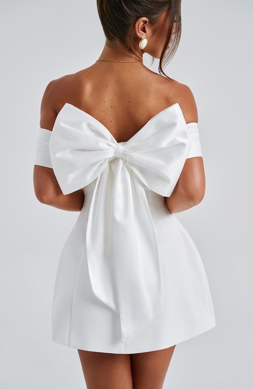 Chloe Ivory Mini Sundress - Cute Summer Dress