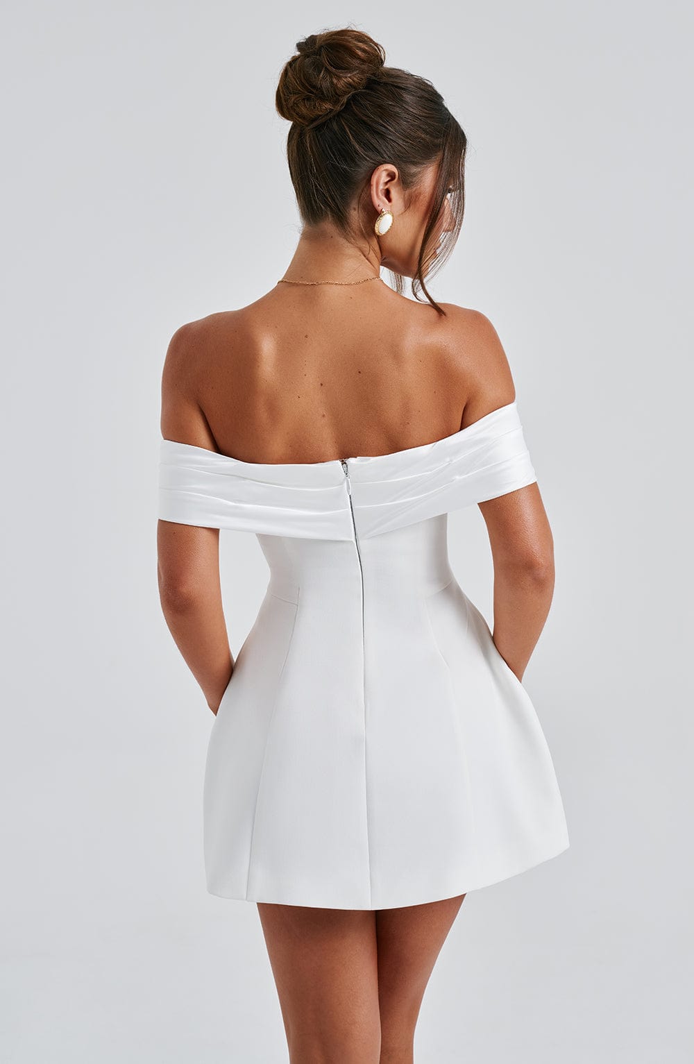Chloe Ivory Mini Sundress - Cute Summer Dress
