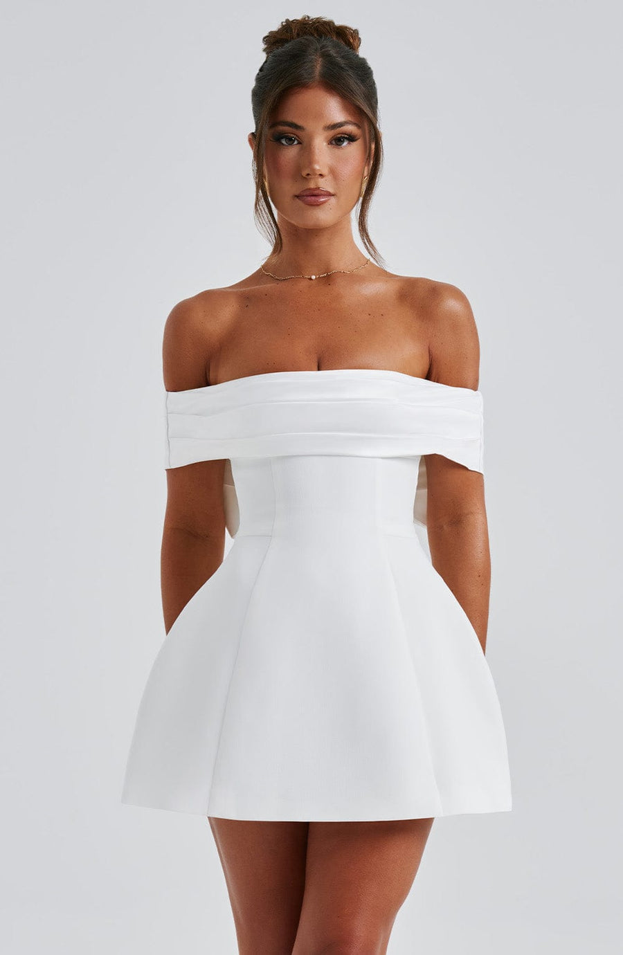Chloe Ivory Mini Sundress - Cute Summer Dress