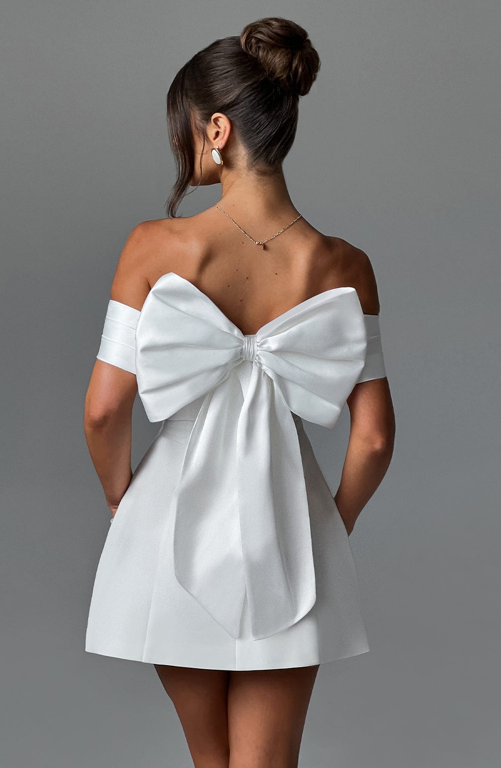 Chloe Ivory Mini Sundress - Cute Summer Dress