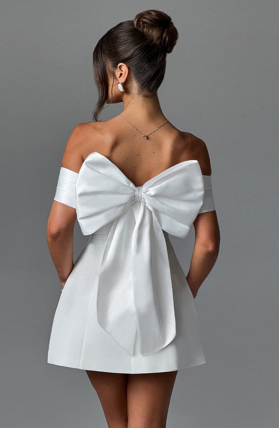 Chloe Ivory Mini Sundress - Cute Summer Dress
