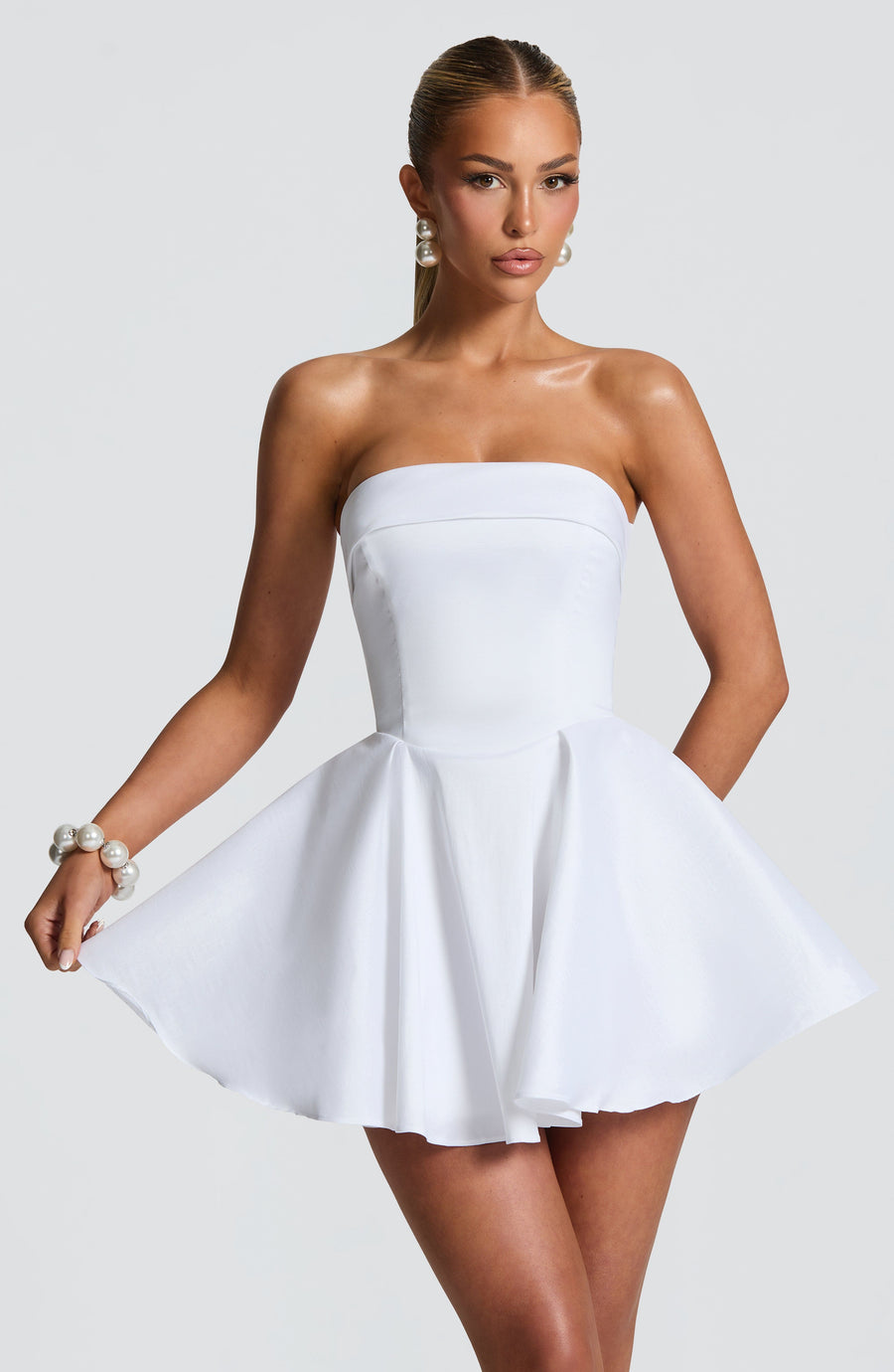 Chloe Ivory Mini Sundress - Cute Summer Fashion