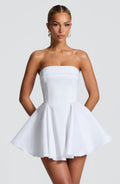 Chloe Ivory Mini Sundress - Cute Summer Fashion