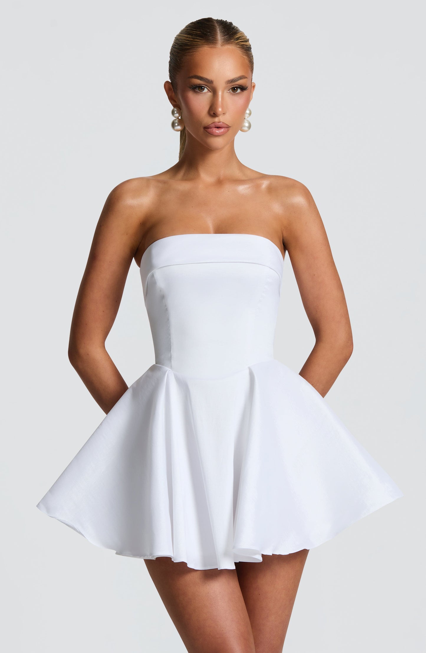Chloe Ivory Mini Sundress - Cute Summer Fashion