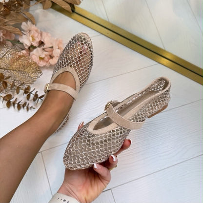 Sophia Casual Buckle Ballerina Flats for Spring & Summer