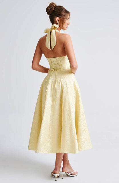 Effie Lemon Midi Dress in XS - image 7