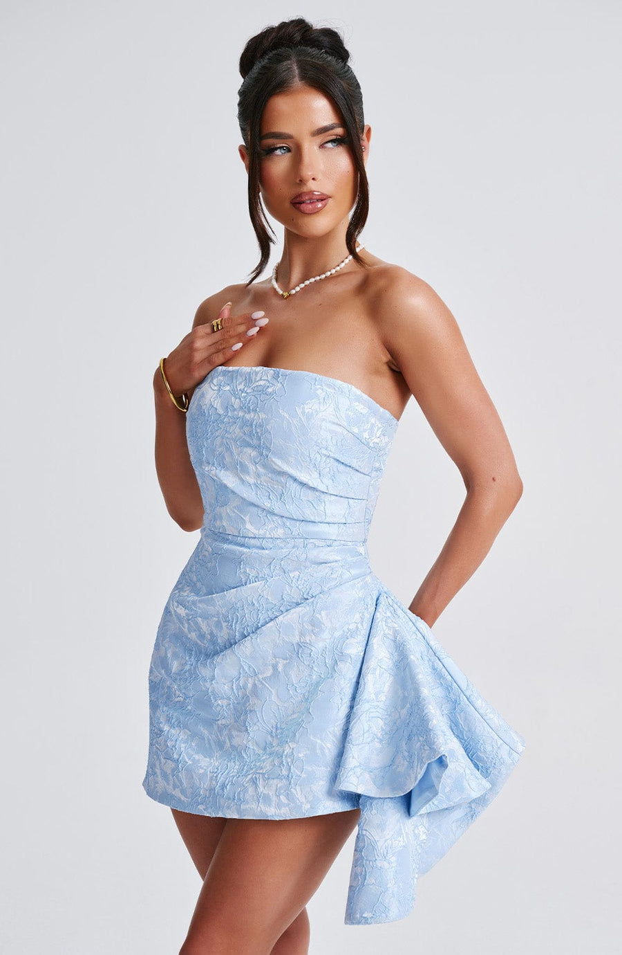 Chloe Blue Summer Playsuit for Women