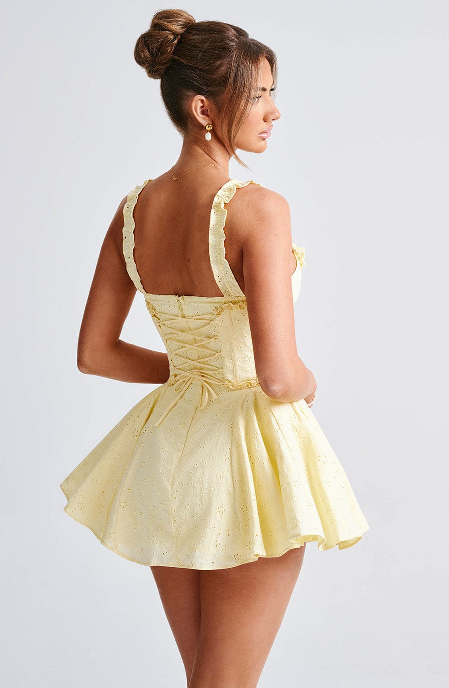 Chloe Lemon Yellow Summer Playsuit