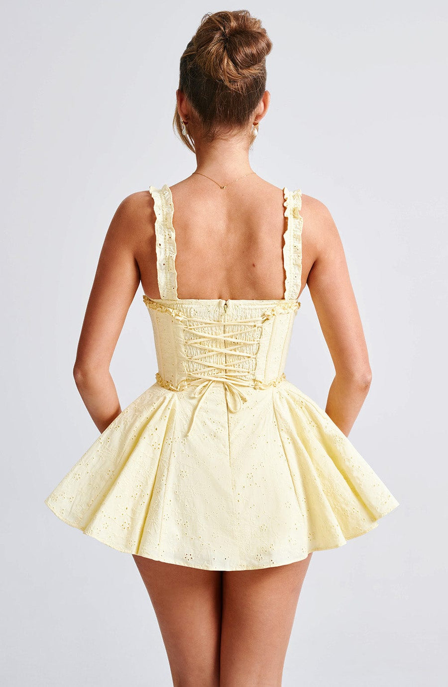 Chloe Lemon Yellow Summer Playsuit