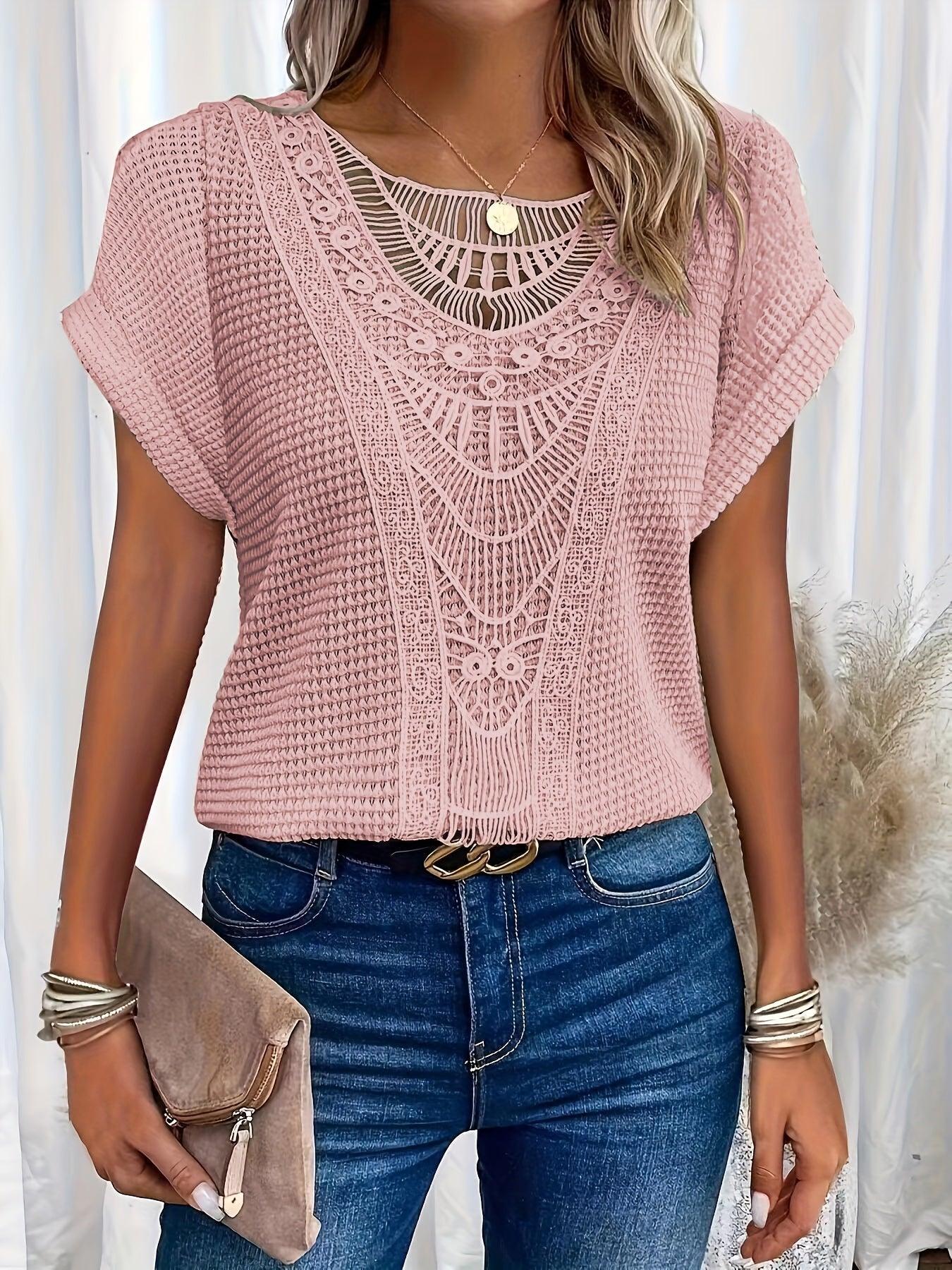 Luvrefashion | Rachel Exquisitely Crafted Knit Top in Navy Blue - styled look