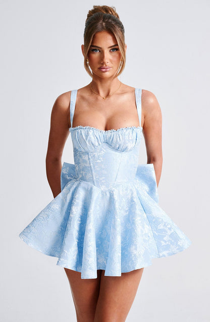 Sophia Blue Summer Playsuit for Women