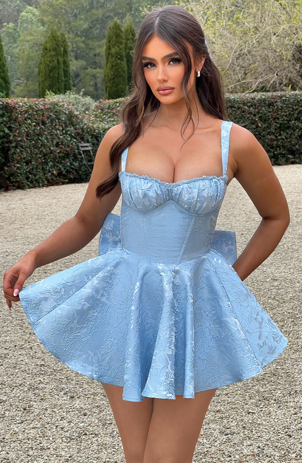 Sophia Blue Summer Playsuit for Women