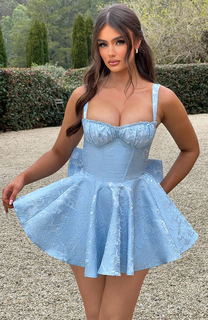 Sophia Blue Summer Playsuit for Women