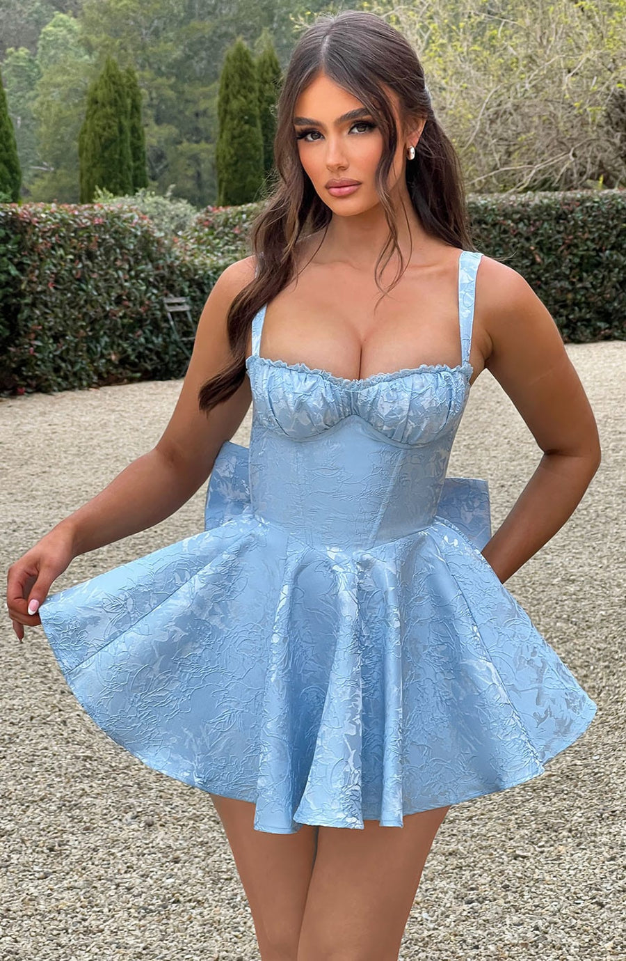 Sophia Blue Summer Playsuit for Women