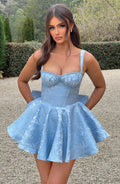 Sophia Blue Summer Playsuit for Women