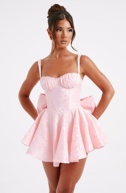 Blush Emelie Romper in XS - detail view