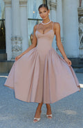 Sophia Clay Midi Sundress - Perfect for Summer