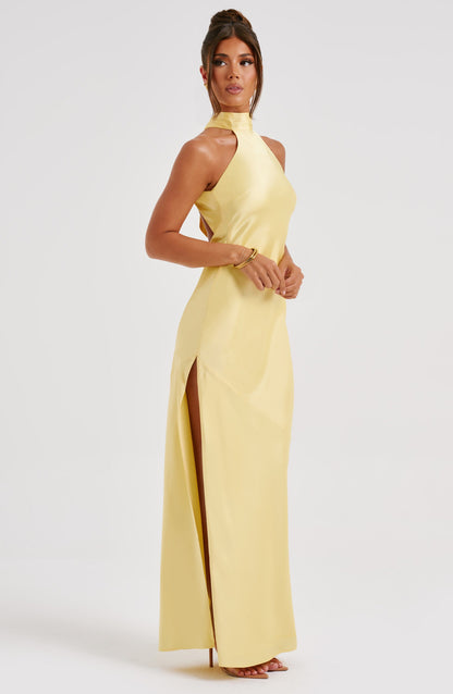 Etta Lemon Maxi Dress in XS - image 8