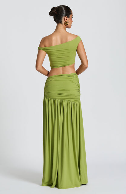 Sophia Olive Summer Top for Women