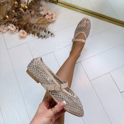 Sophia Casual Buckle Ballerina Flats for Spring & Summer