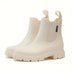 Clara | Stylish Women's Ankle Boots with Textured Sole - Beige
