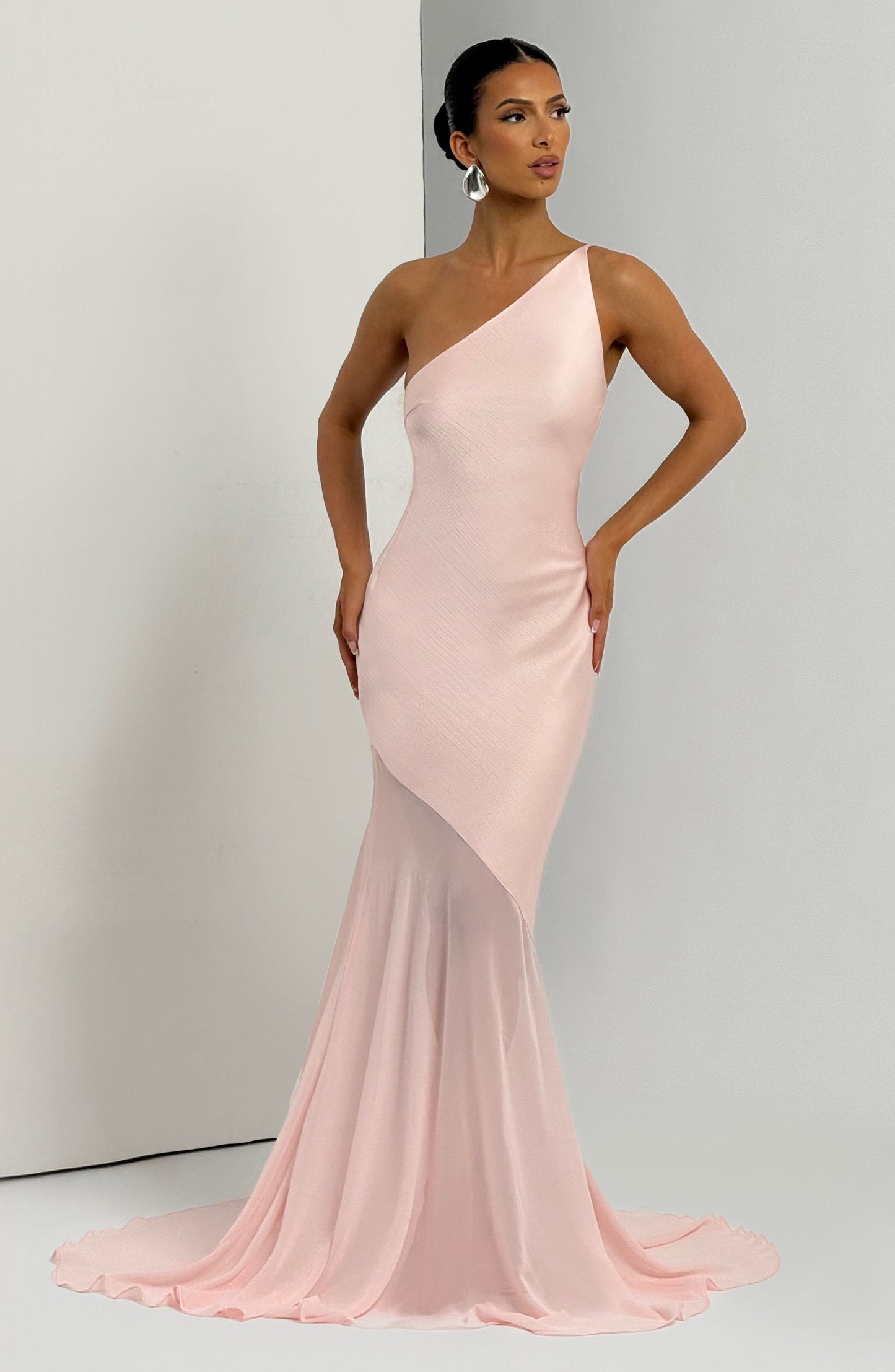 Chloe Blush Maxi Summer Dress