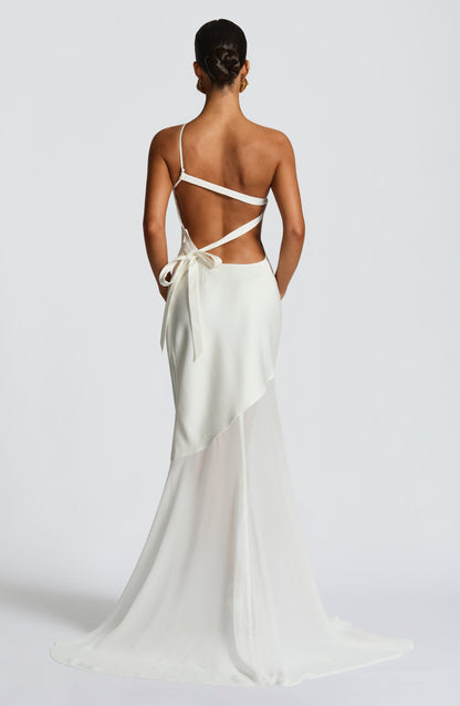 Sophia Ivory Maxi Summer Dress