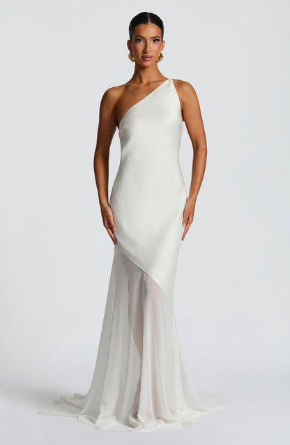 Sophia Ivory Maxi Summer Dress