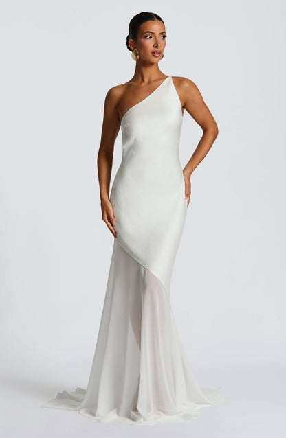 Sophia Ivory Maxi Summer Dress